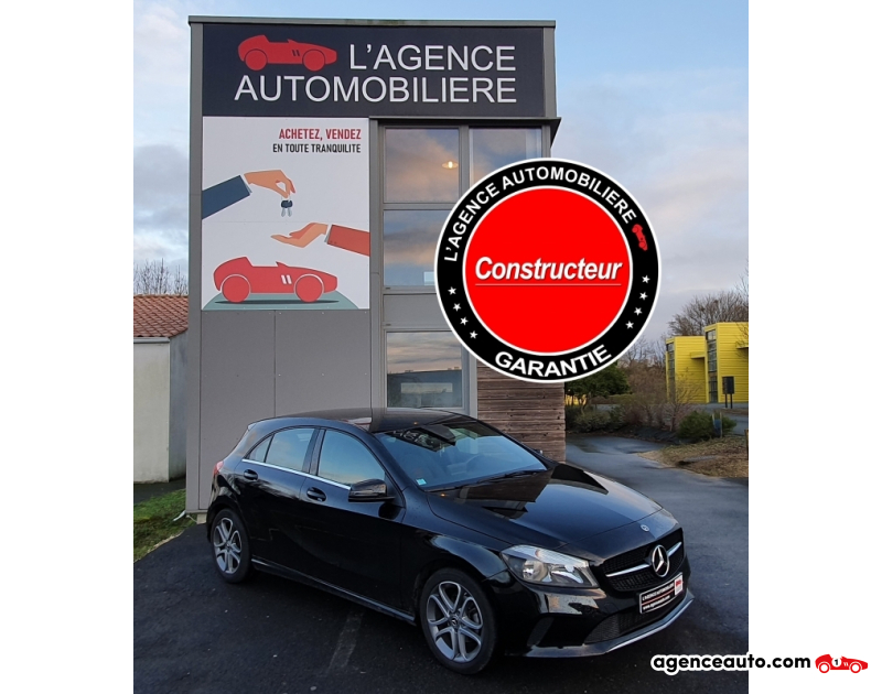Achat voiture occasion, Auto occasion pas cher | Agence Auto Mercedes Classe A A160 D 90 INSPIRATION Noir Année 2018 Manuelle Diesel